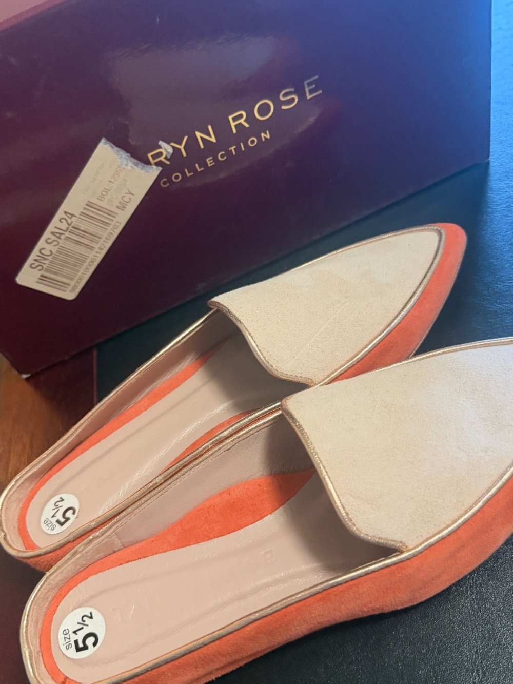 slip-on loafers